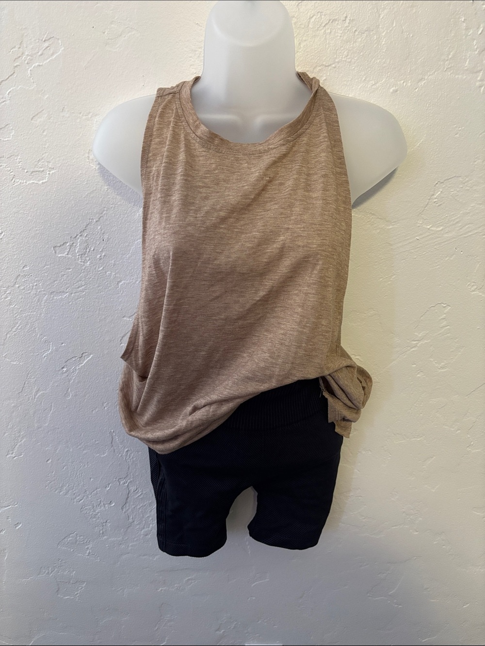 Amazon Women's Taupe Muscle Tank Top
